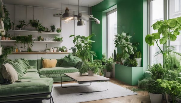 Comment aménager un espace vert dans un petit appartement