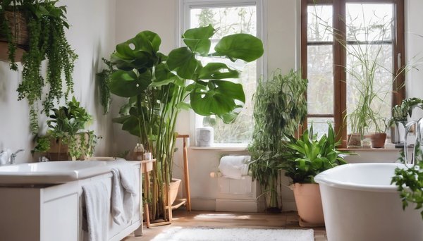Top 5 des plantes idéales pour une salle de bain chaleureuse